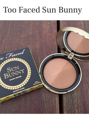 Too Faced Sun Bunny Bronzer Duo — Warm Brown & Tan
